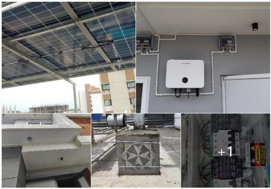 10kW rooftop solar installation at a residence in Vadodara